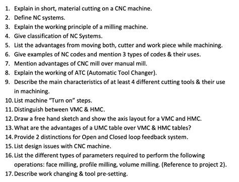 cnc machine questions and answers|cnc machine operator questions.